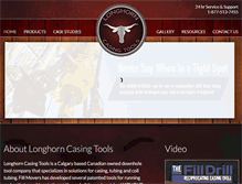 Tablet Screenshot of longhorntools.com